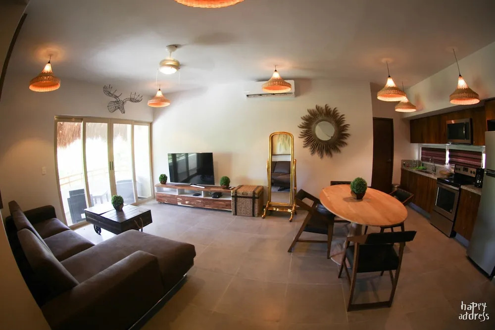 Villa Puerta Zama 2 BR with big terrace in Tulum by Happy Address