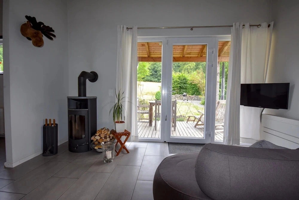Holiday Home in Forest with Terrace & BBQ