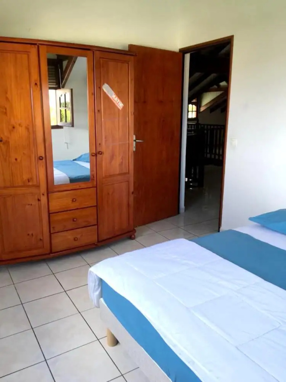 Apartment With 2 Bedrooms in Capesterre Belle Eau, With Wonderful sea View, Enclosed Garden and Wifi - 3 km From the Beach
