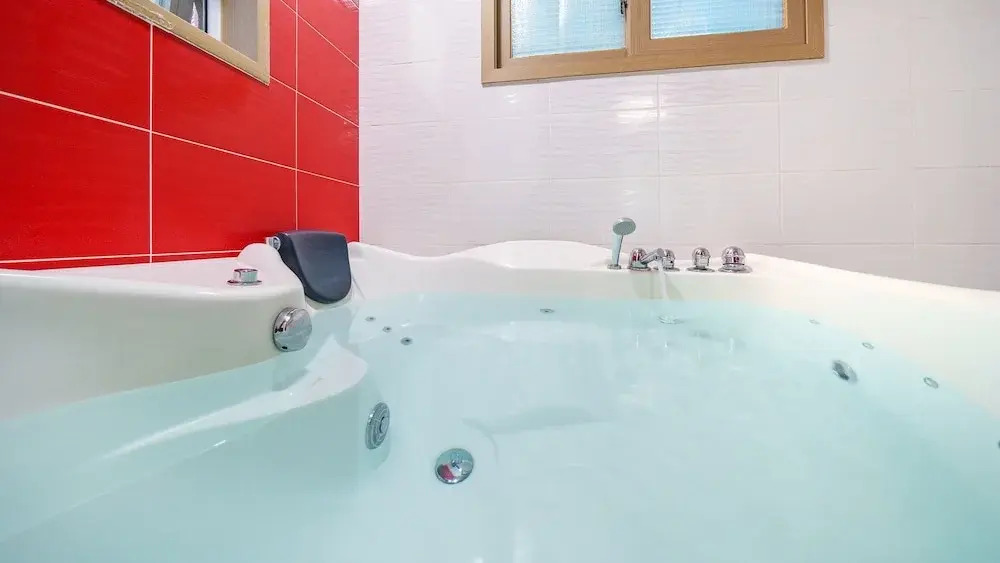 Clear morning pet friendly pension