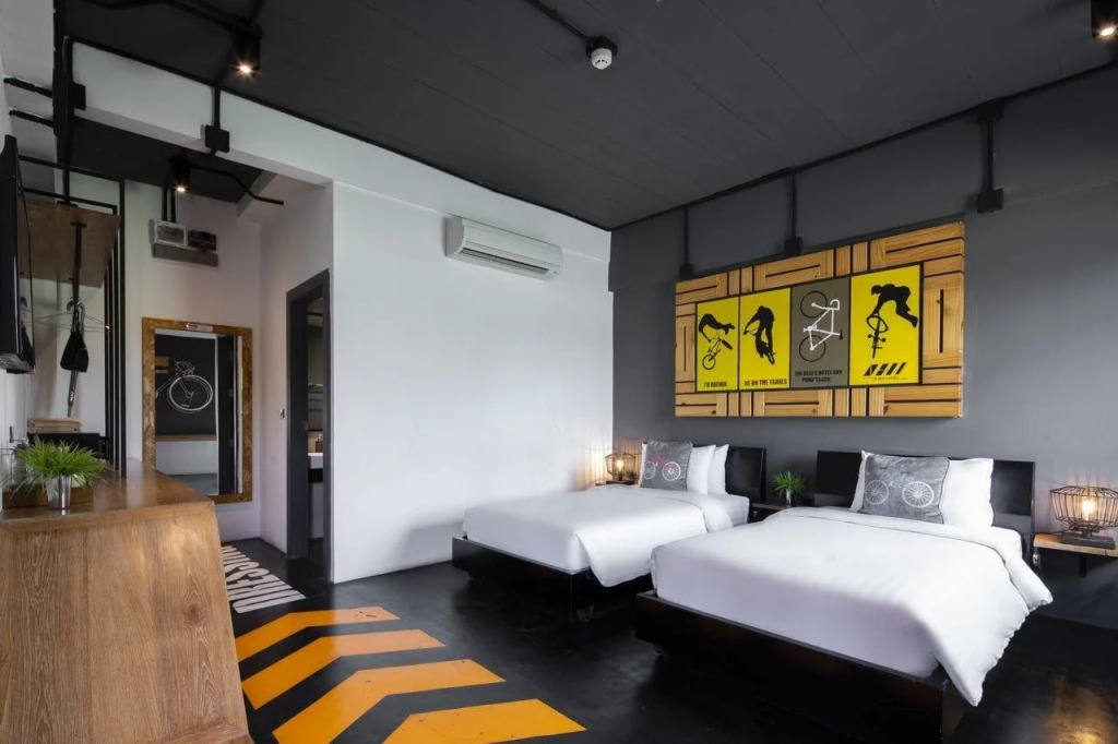 The VELOS Hotel and Pumptrack