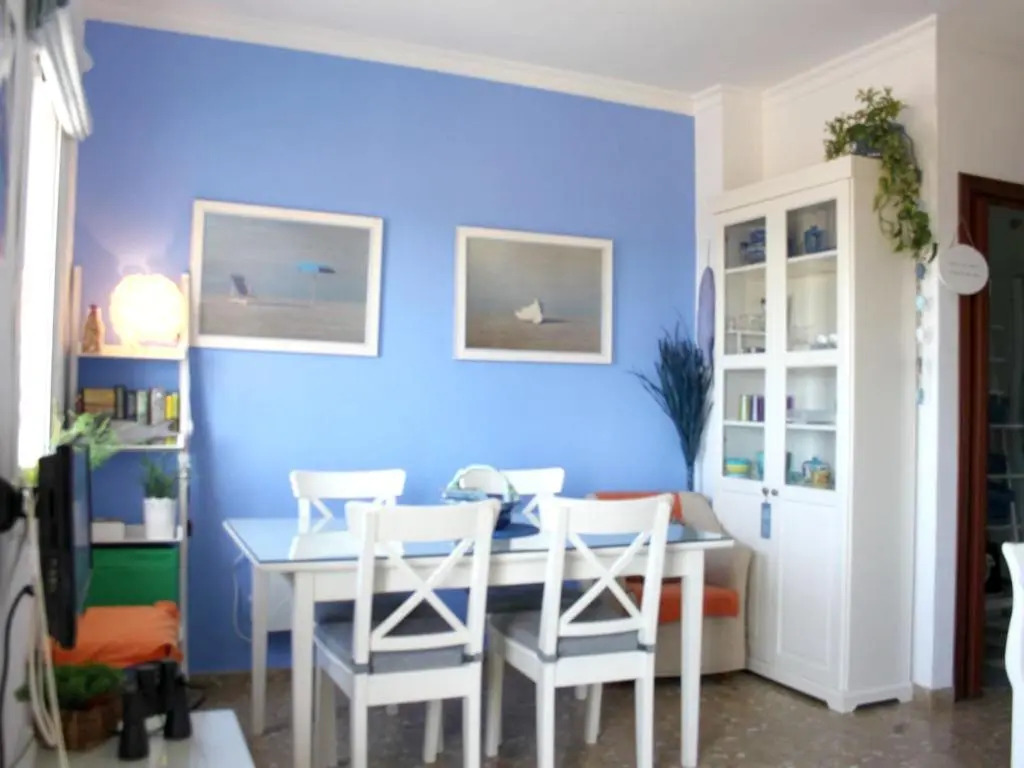 Apartment with one bedroom in Chipiona with wonderful sea view furnished terrace and WiFi 200 m from the beach