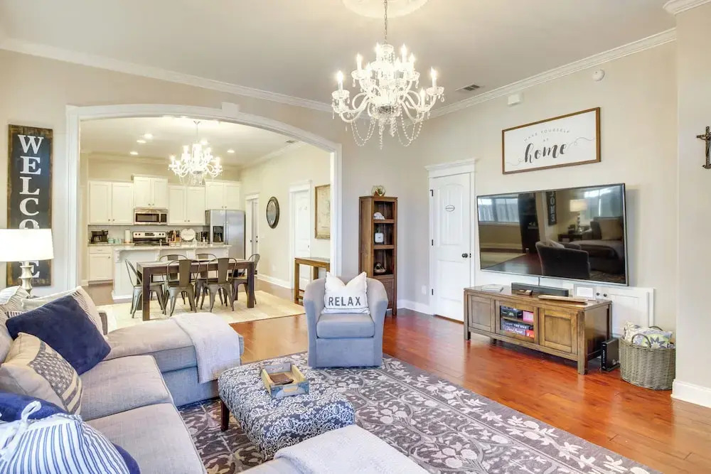 Chic Thomas Square Home in Walkable Location