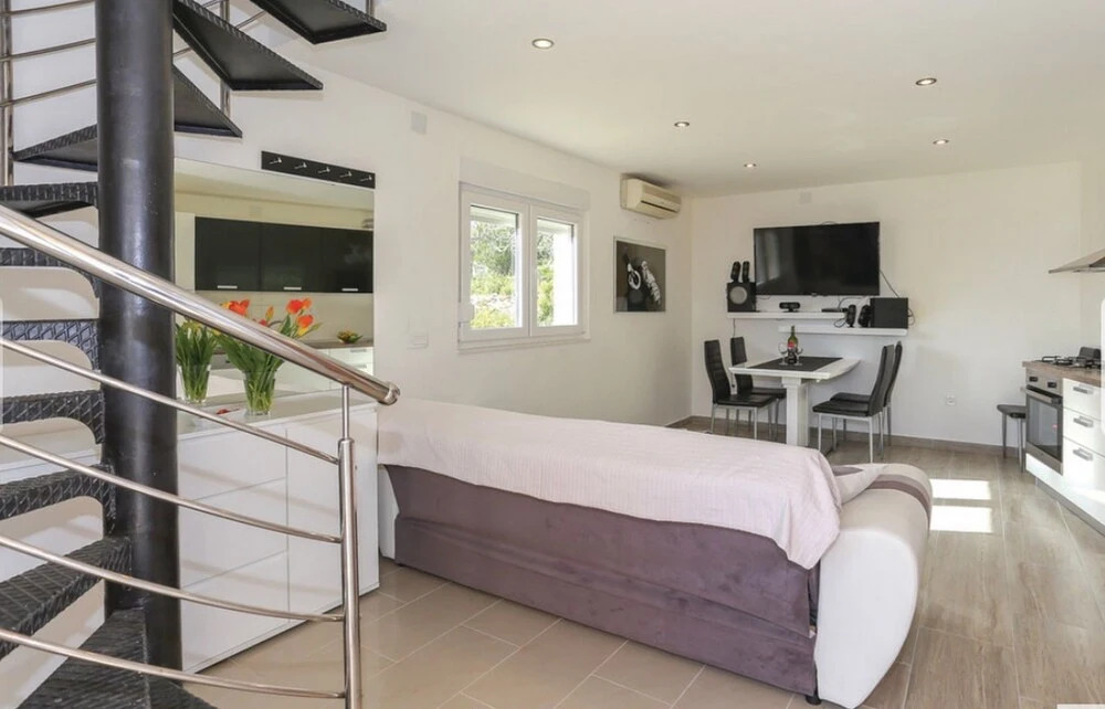 House With 2 Bedrooms in Solin, With Wonderful sea View, Private Pool,