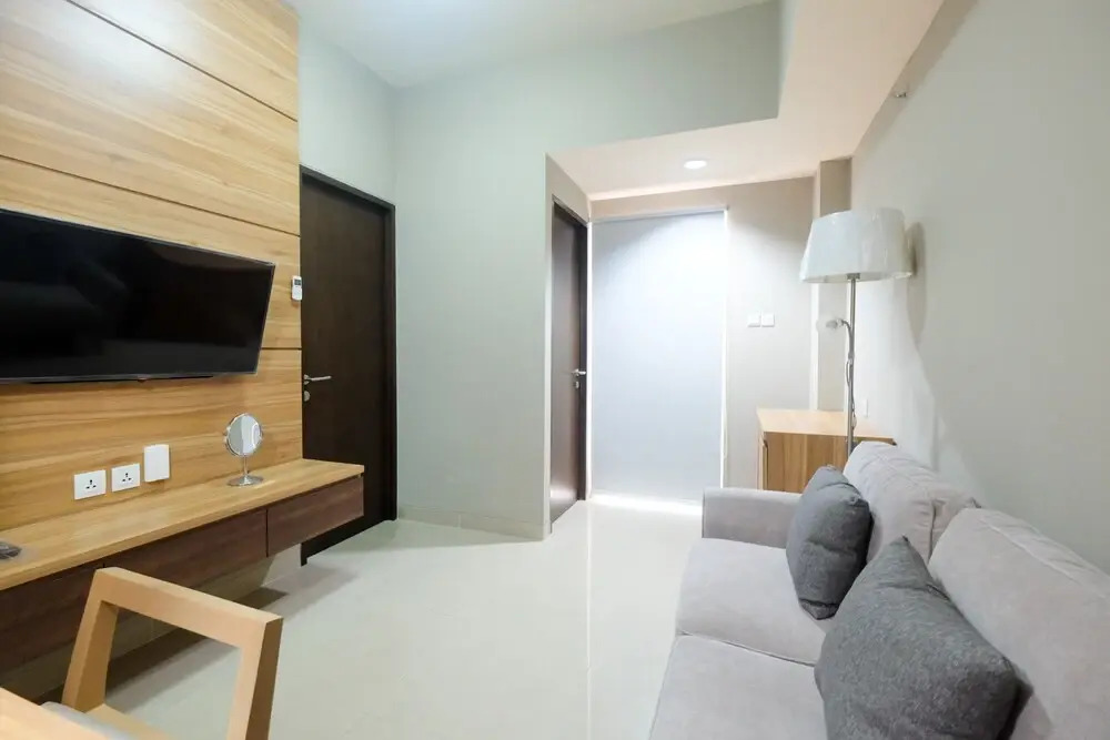 Comfortable 2BR Apartment at Mustika Golf Residence By Travelio