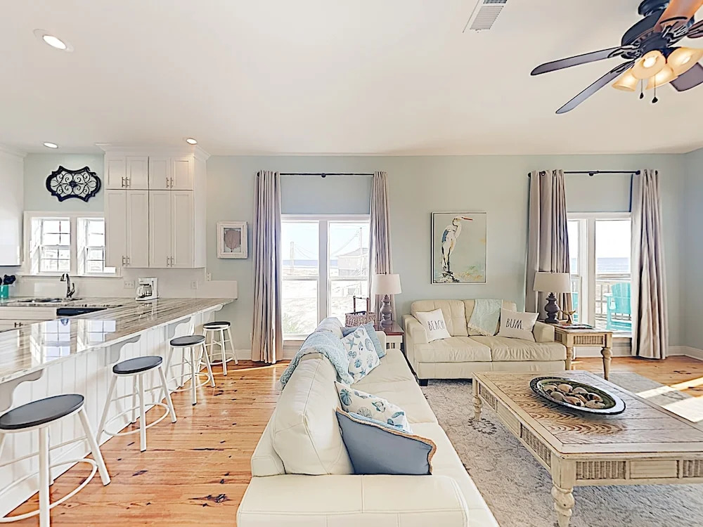 New Listing! Gulf-view Beachfront Getaway W/ Pool 5 Bedroom Duplex