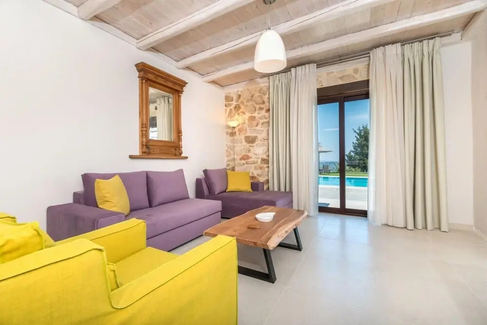 Agrikia Villa - Varvarigos Houses Superior Two Bedroom Apartment Ground Floor 1-6 Guests