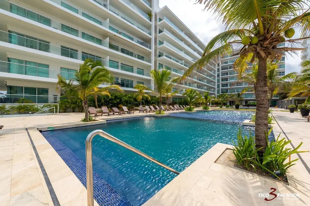 Apartment in Cartagena in Front of the Sea 2me2 With Air conditioning and Wifi
