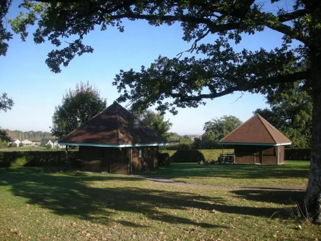 Chalet en pleine nature à Orsennes avec étang à proximité, idéal pour 6 personnes et animaux admis - FR-1-591-170