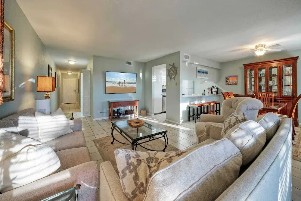 Minutes to the Beach, Pool, Balcony w/ Nature Views Compass 17 by Avantstay