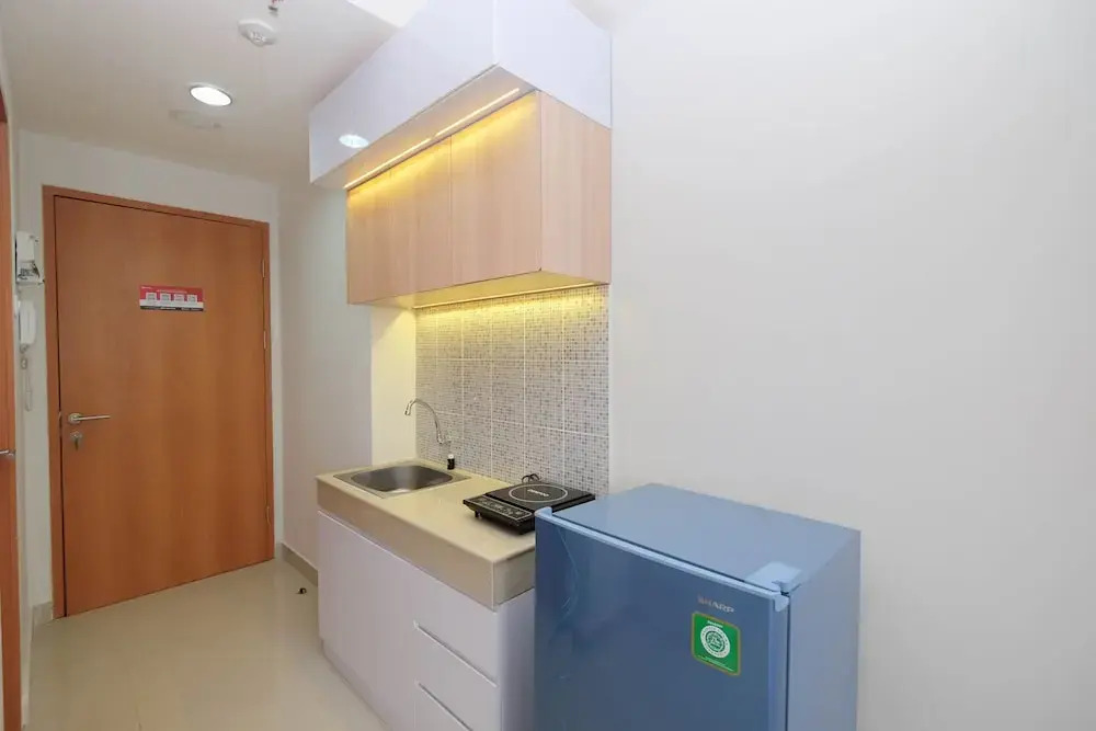 Best Deal and Tidy Studio at Evenciio Margonda Apartment By Travelio