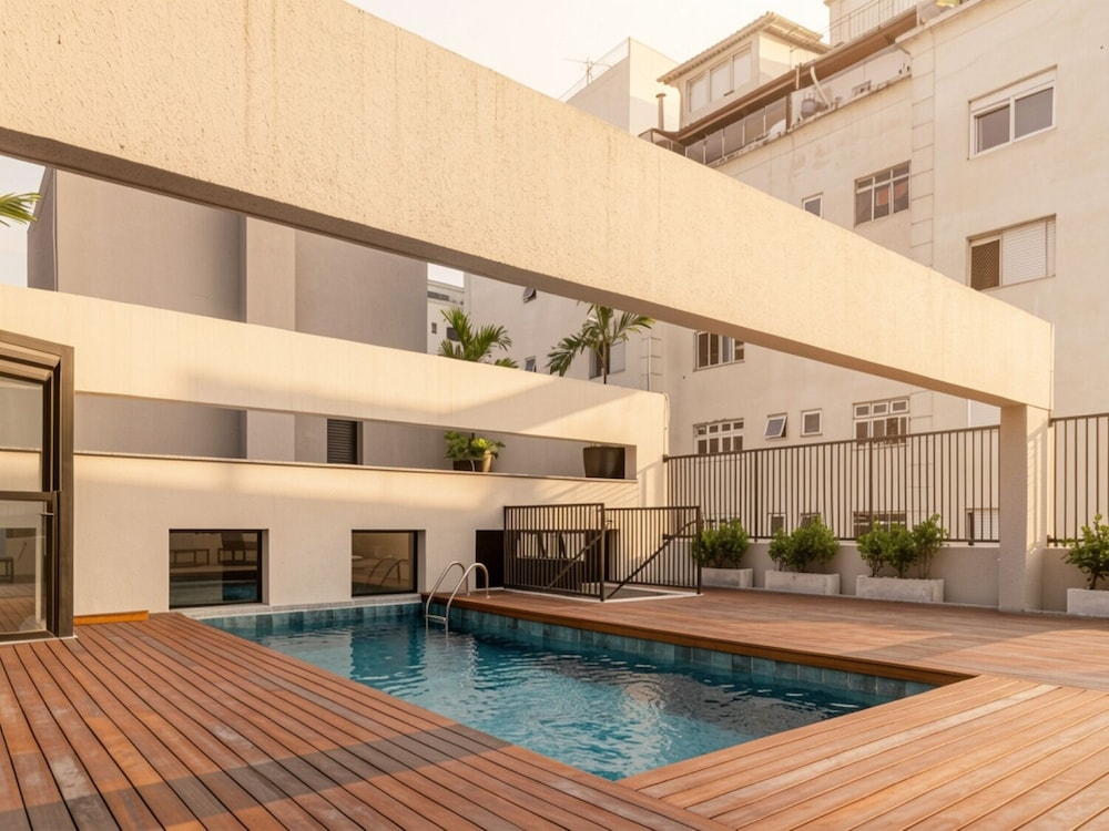 Xtay Vila Madalena - Fique perto de tudo piscina ao ar livre e acesso aos melhores coworkings da Vila Madalena