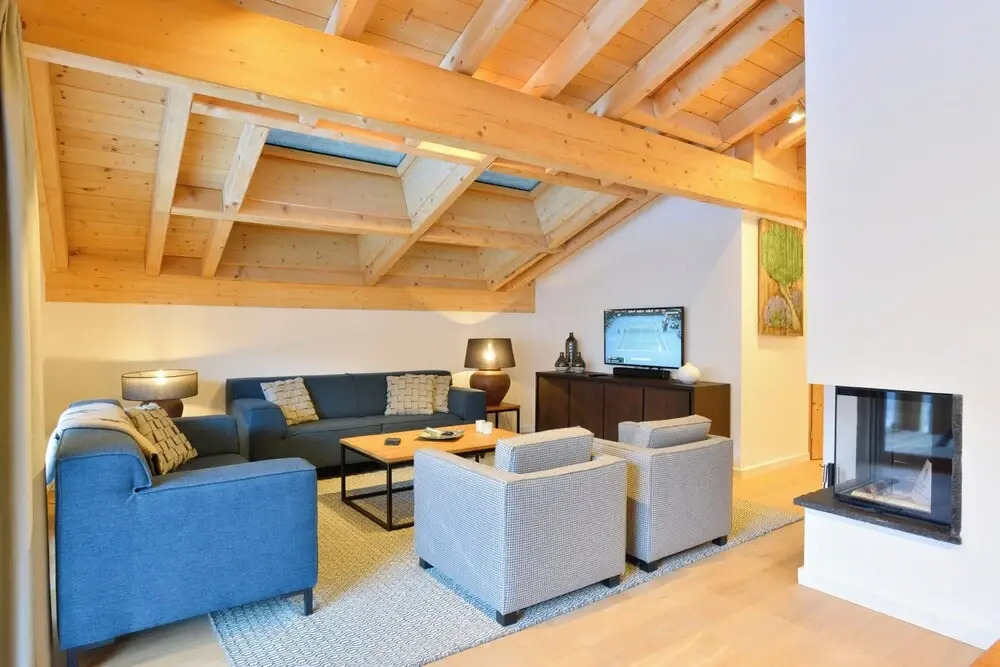 Chalet in French Alps Near Lake Geneva