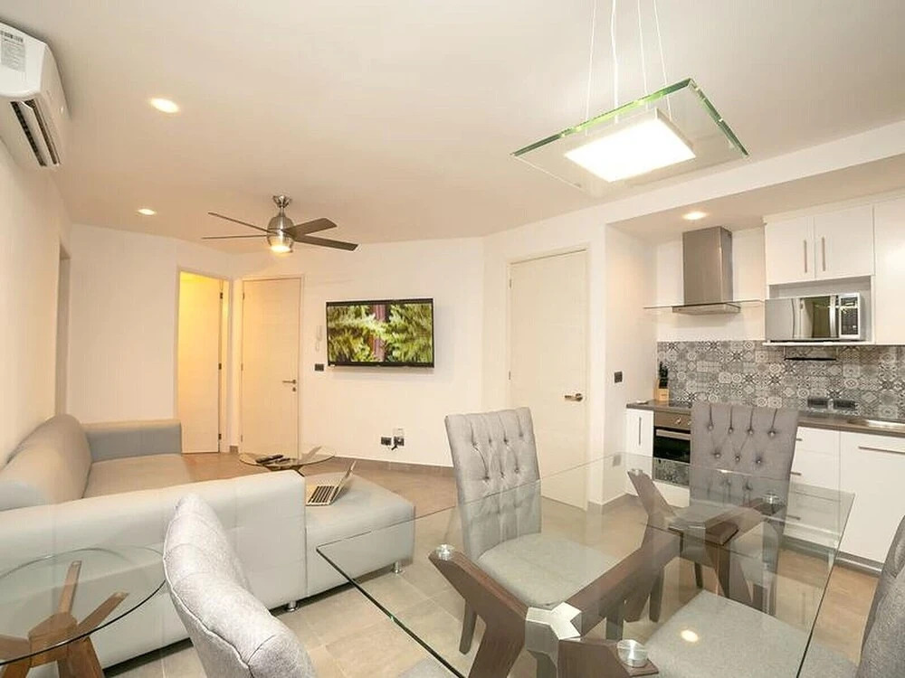 Modern 2 Br apartment for 6 sleeps At Aldea Zama