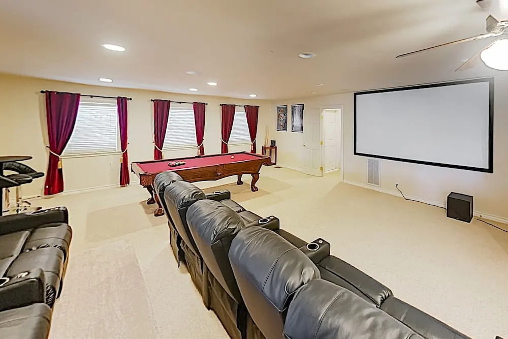 New Listing! Palatial Home W/ Huge Deck, Game Room Home
