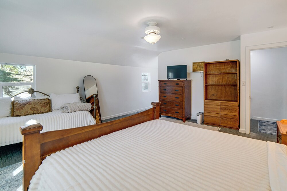 Walk to Clear Lake! Converted Church w/ Game Room