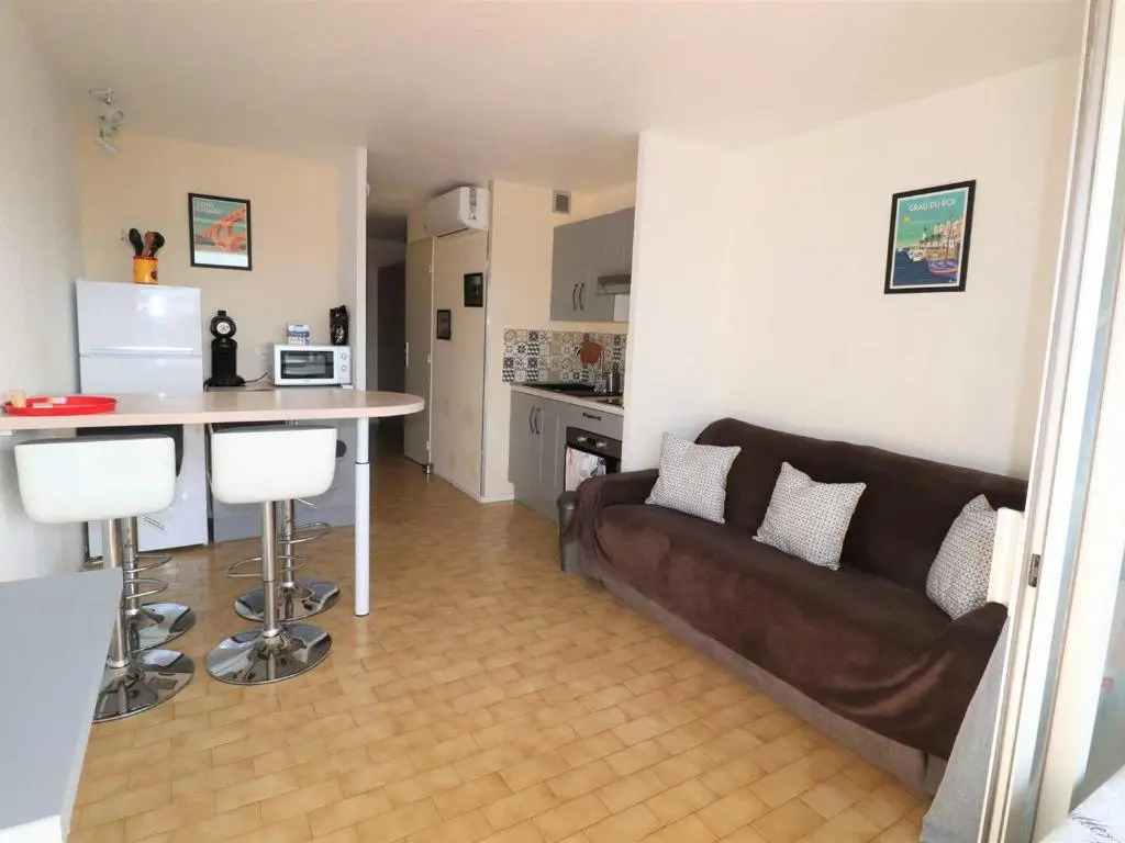Appartement Le Grau-du-Roi, 1 pièce, 4 personnes - FR-1-307-143