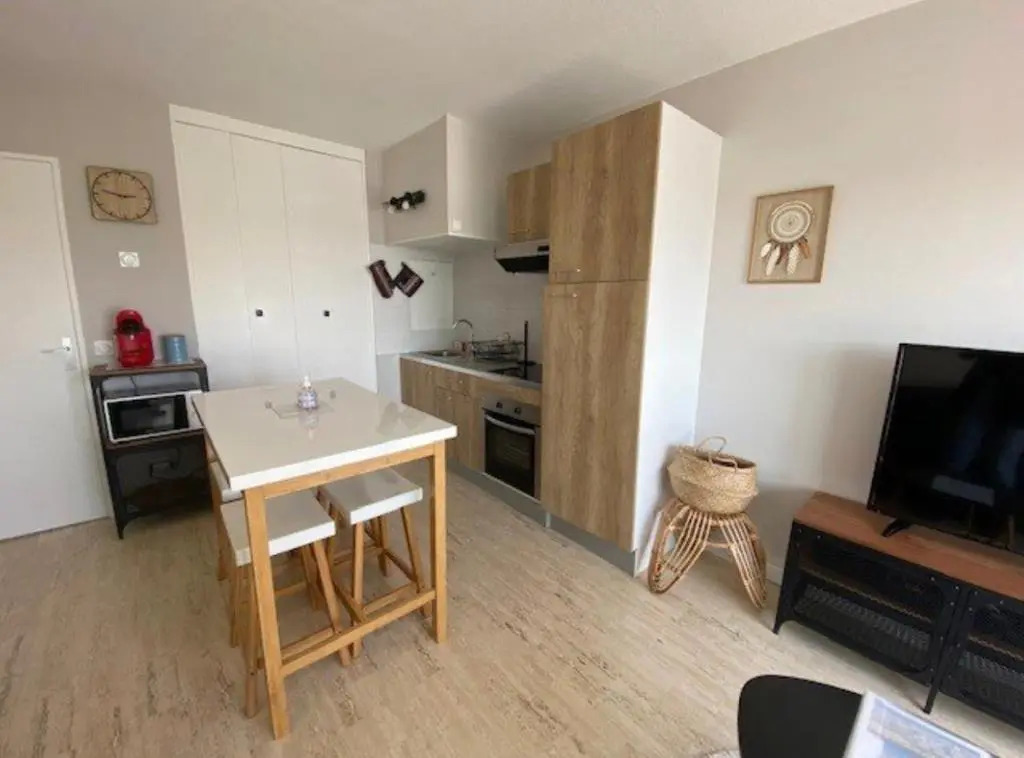 Port Camargue plage sud, Appartement P2 de 35m²
