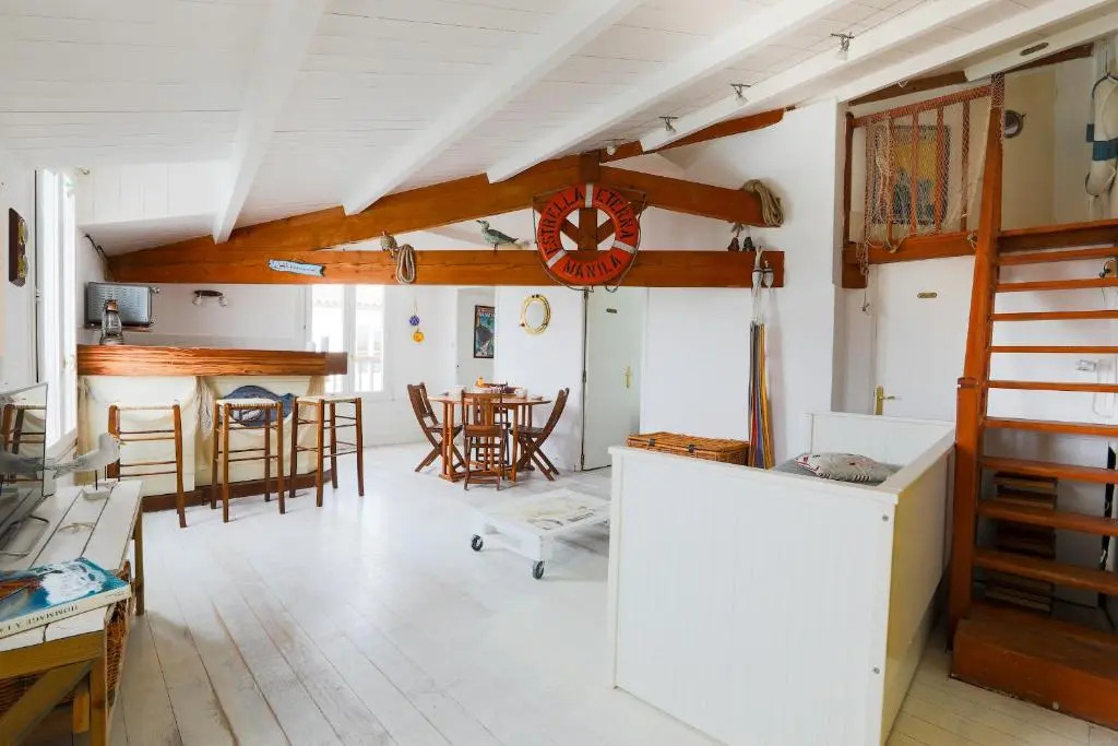 Vue imprenable sur le port et l'ocean - Appartement 3 pers - Le greement !