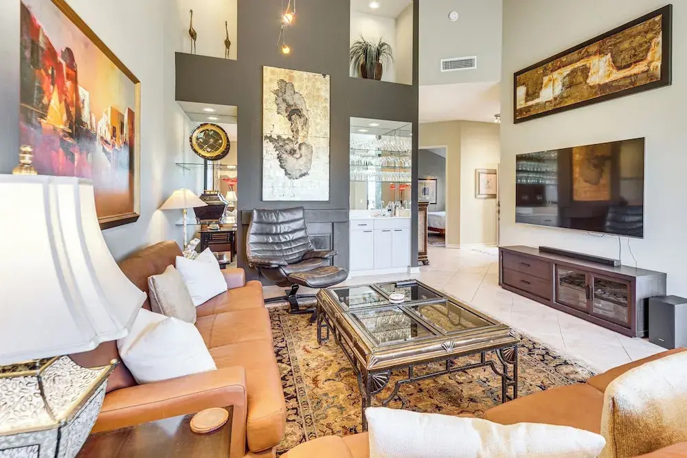 Patio + Resort Amenities: Palm Desert Escape