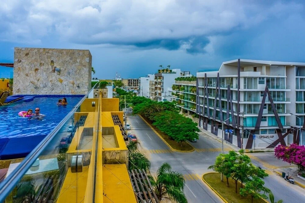 Lunada 314 Modern Playa del Carmen Condo with Tropical Garden View by RedAwning