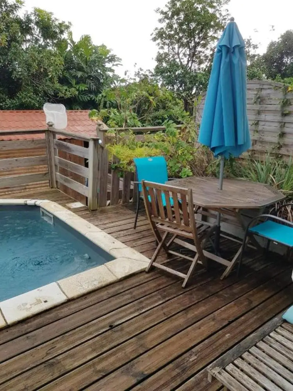 House With One Bedroom In Le Moule With Wonderful Sea View Private Pool Enclosed Garden