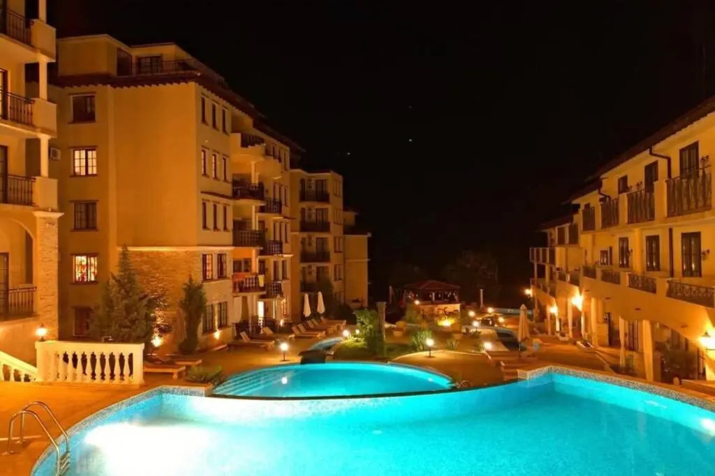 Studio at "The Cliff" complex South Beach Obzor, private appartment A2A5
