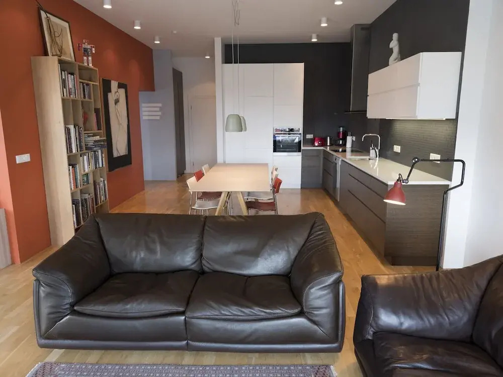 Luxury apartment with a view of the harbour