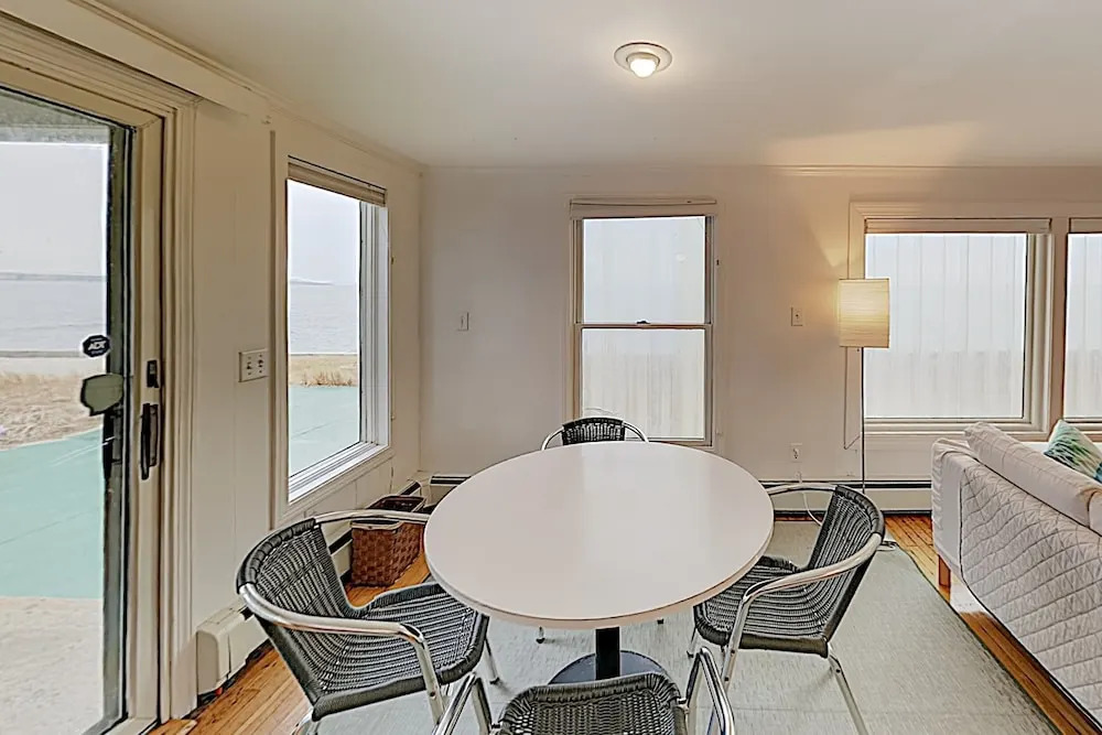 New Listing! Waterfront Haven, Adjacent To Beach 3 Bedroom Home
