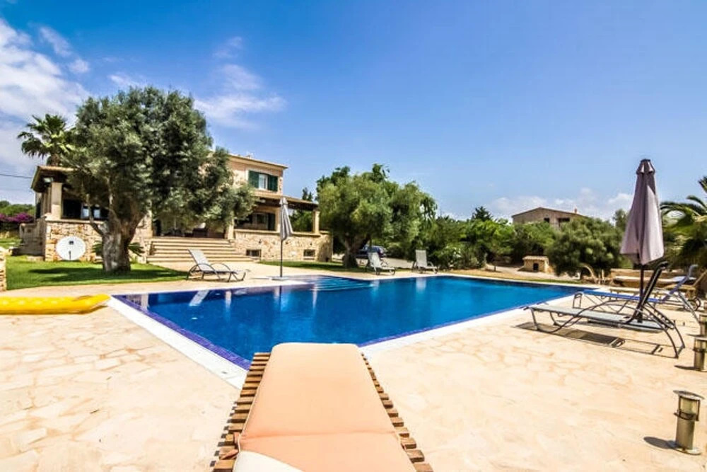 Villa With 5 Bedrooms in Ses Salines, With Private Pool, Enclosed Gard