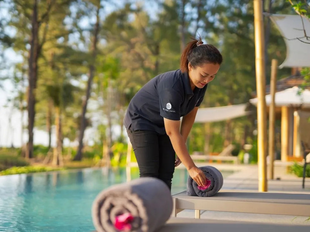 Luxury Beachfront Villa Phuket Private Pool Full Staff At Natai Beach