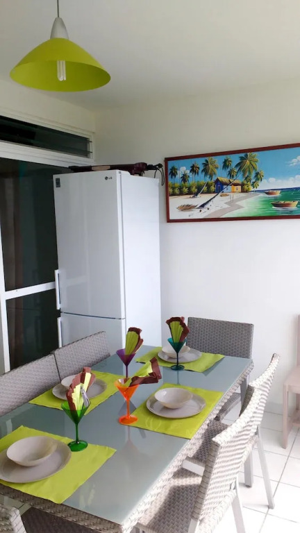 Apartment With one Bedroom in Sainte-anne, With Wonderful sea View, Po