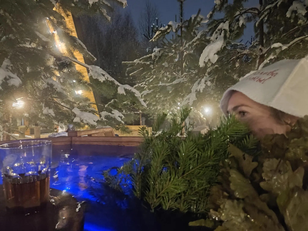 Кусочек рая в соснах