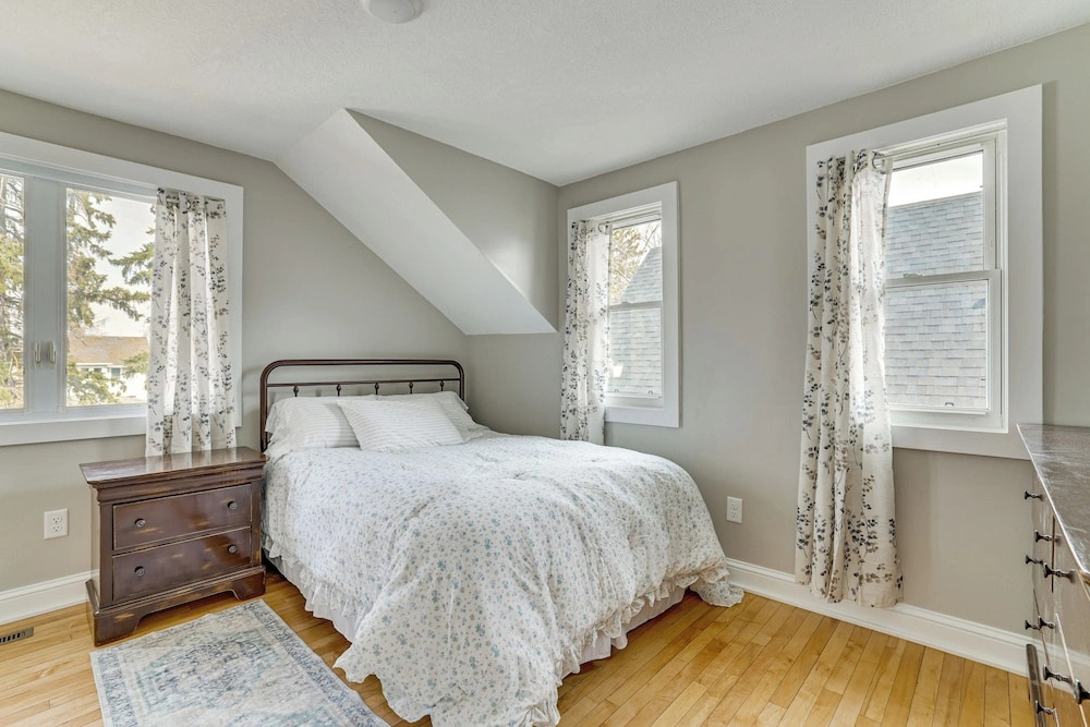 Walk to Dtwn: Rochester Home, Private Deck + Yard