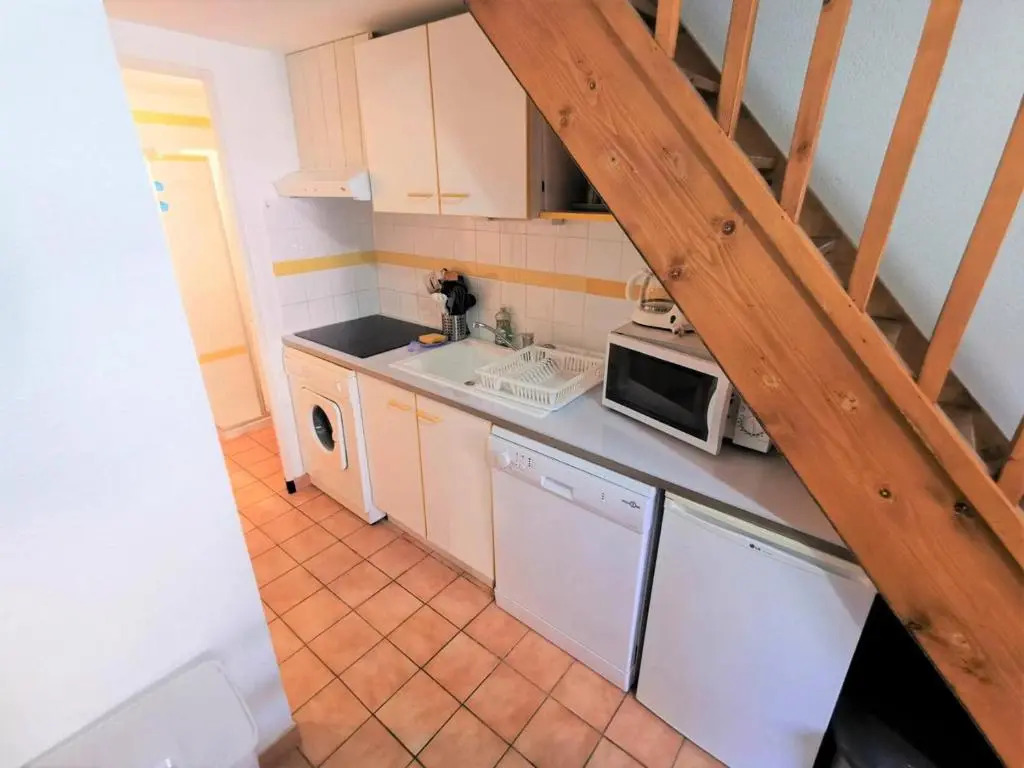 Résidence Maisons De La Plage - Confortable villa deux pièces mezzanine pour 5 personnes à Port Leucate. Réf: 1MPL_188 MAE-7074