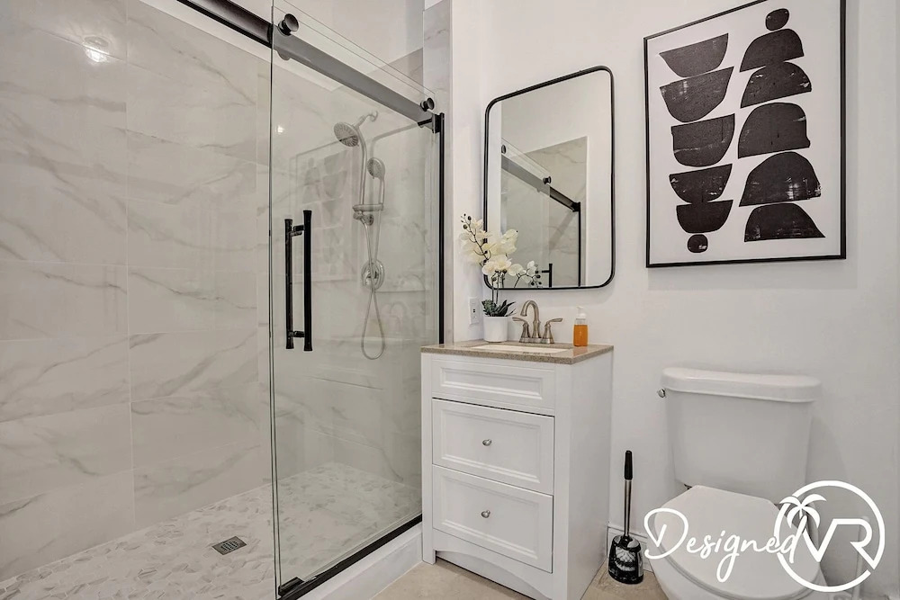 Villa wpool mini-golf firepits