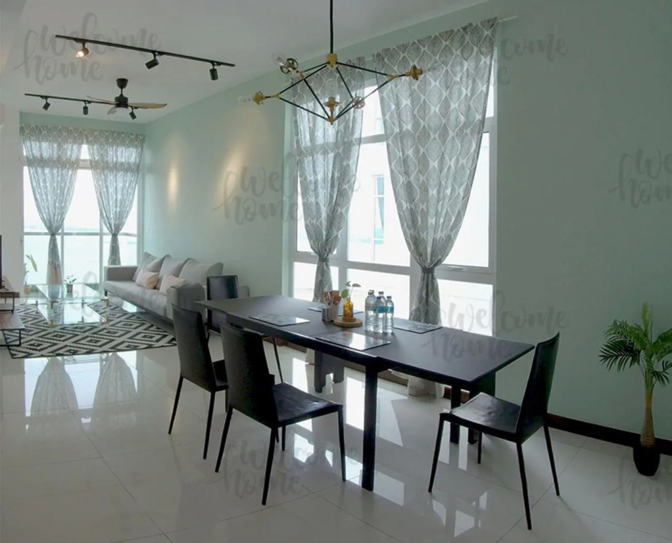 180degree Seaview JB#130sqm 3bed3bath#FreeWifi