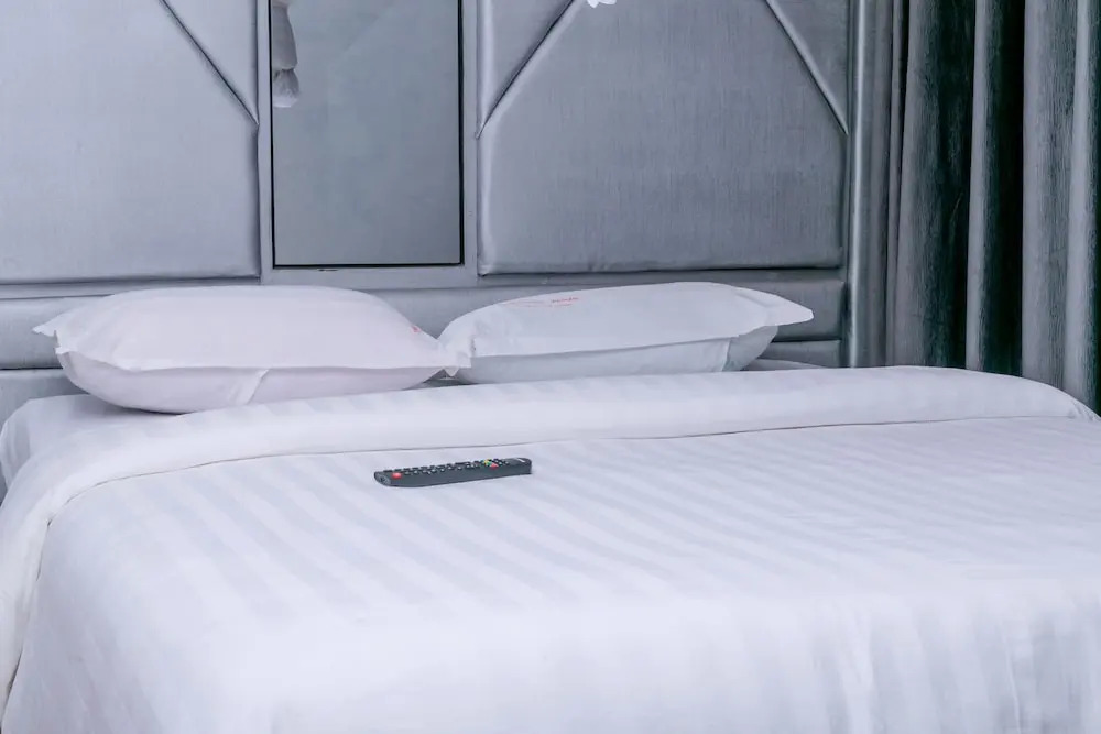 Beautiful woman hotel