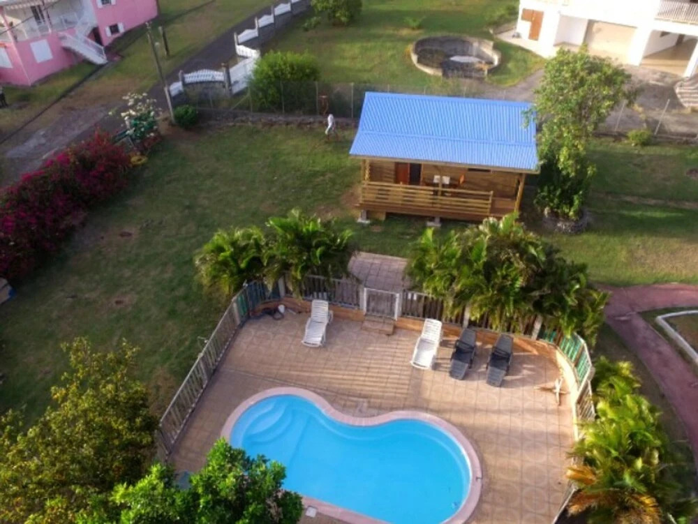 House with One Bedroom in Bouillante, with Wonderful Sea View, Shared Pool, Furnished Garden - 1 Km From the Beach