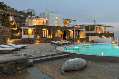 Cosset Villa Mykonos with Pool, Sea View & Sunset - by ONE VILLAS