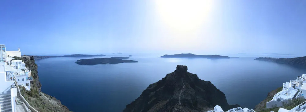 Santorini Cliffs