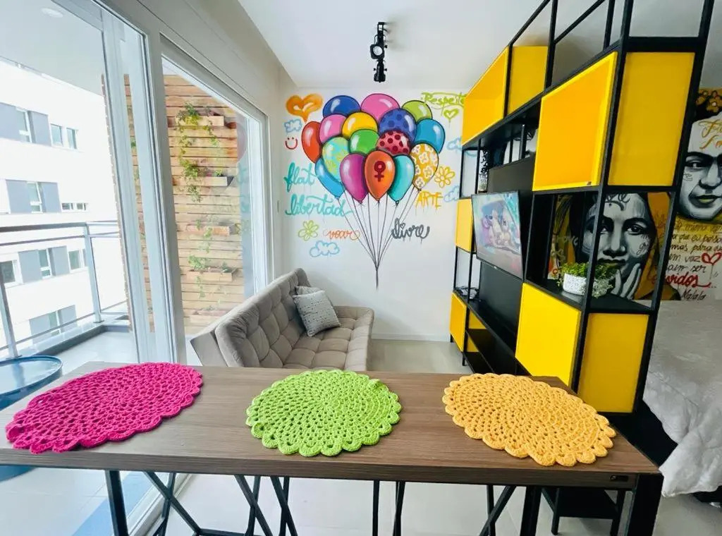 Flat Libertad, 404 A, com vaga de garagem