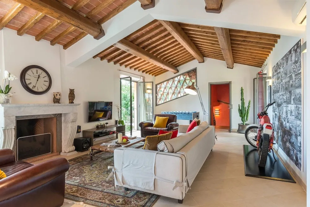 Villa Le Panteraie con piscina