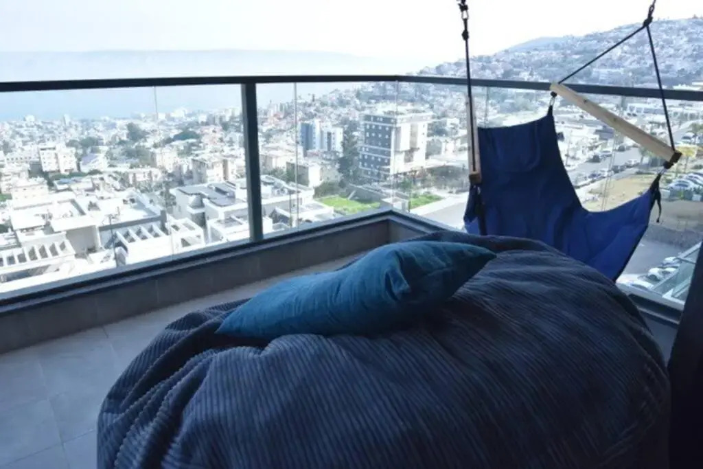 Sea of Galilee Tiberius apartment with panoramic sea view