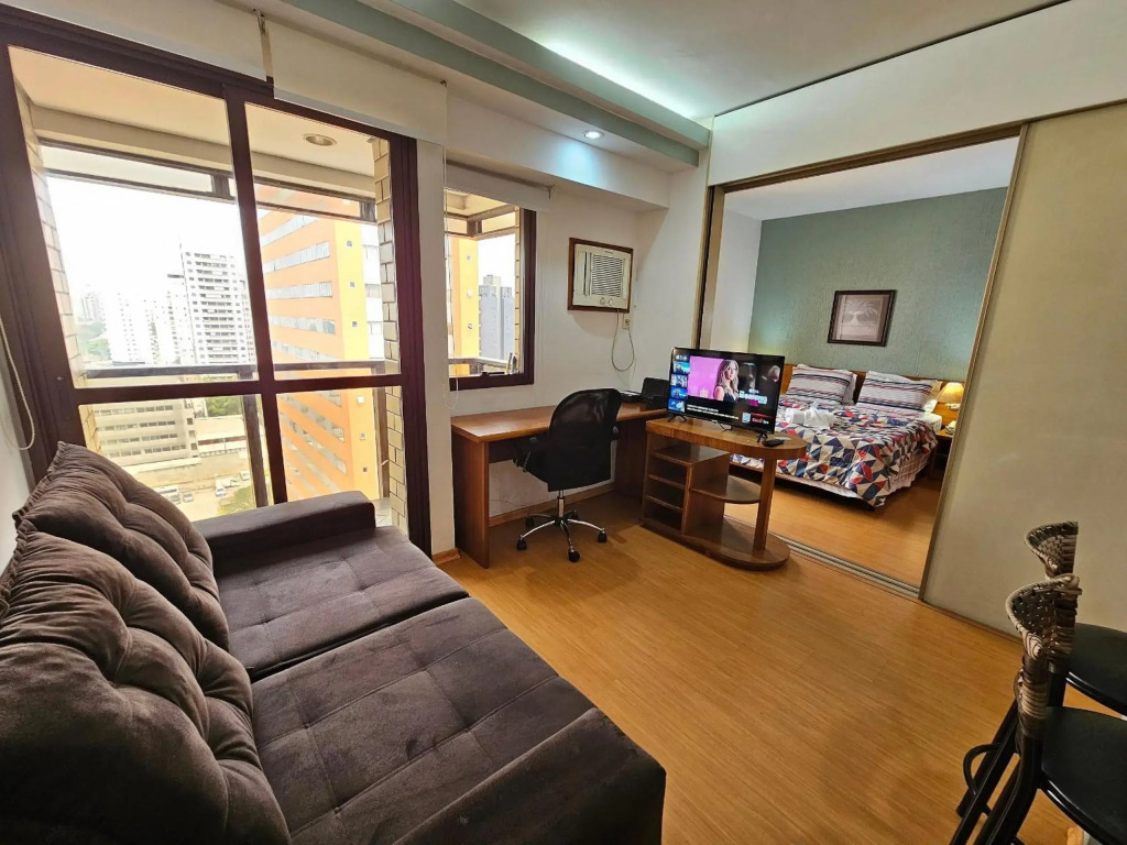 Flat Qi Ibirapuera com Sacada Uh-2307