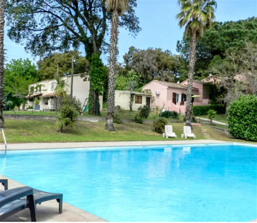 House With 2 Bedrooms in San-nicolao, With Private Pool, Furnished Garden and Wifi