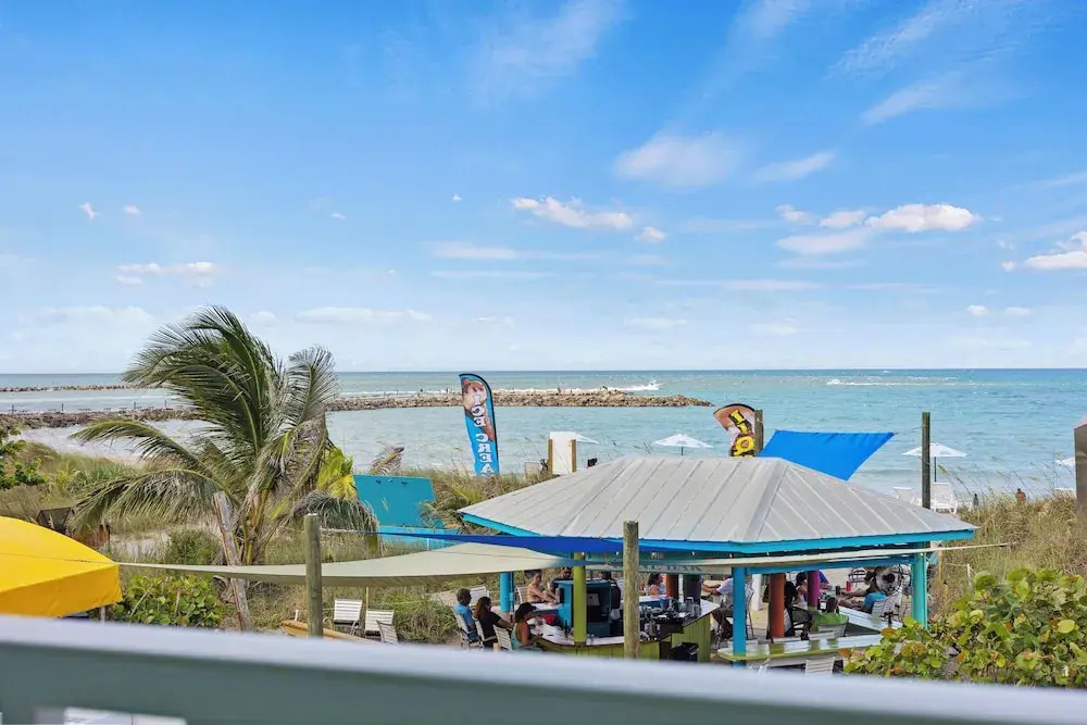 Oceanfront Inn Room #16- Ocean View Balcony 2 Full Beds