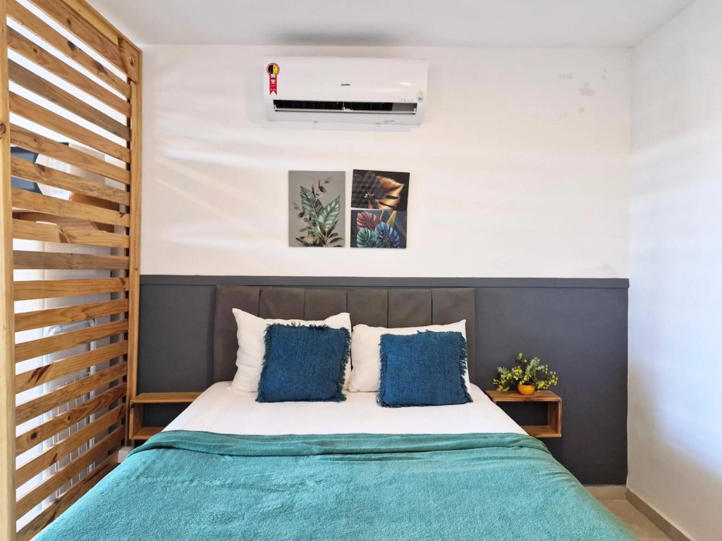 MSFlats Paripueira praia varanda c rede cozinha Wifi Ar split