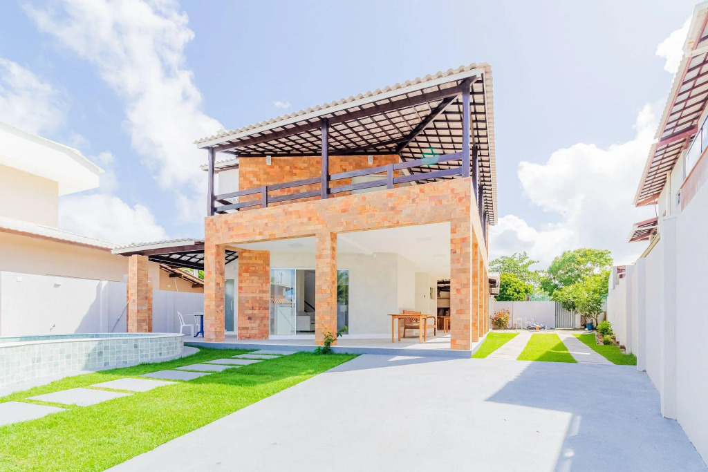 Gb03 Maravilhosa Casa 5 Suítes A 200m Da Praia