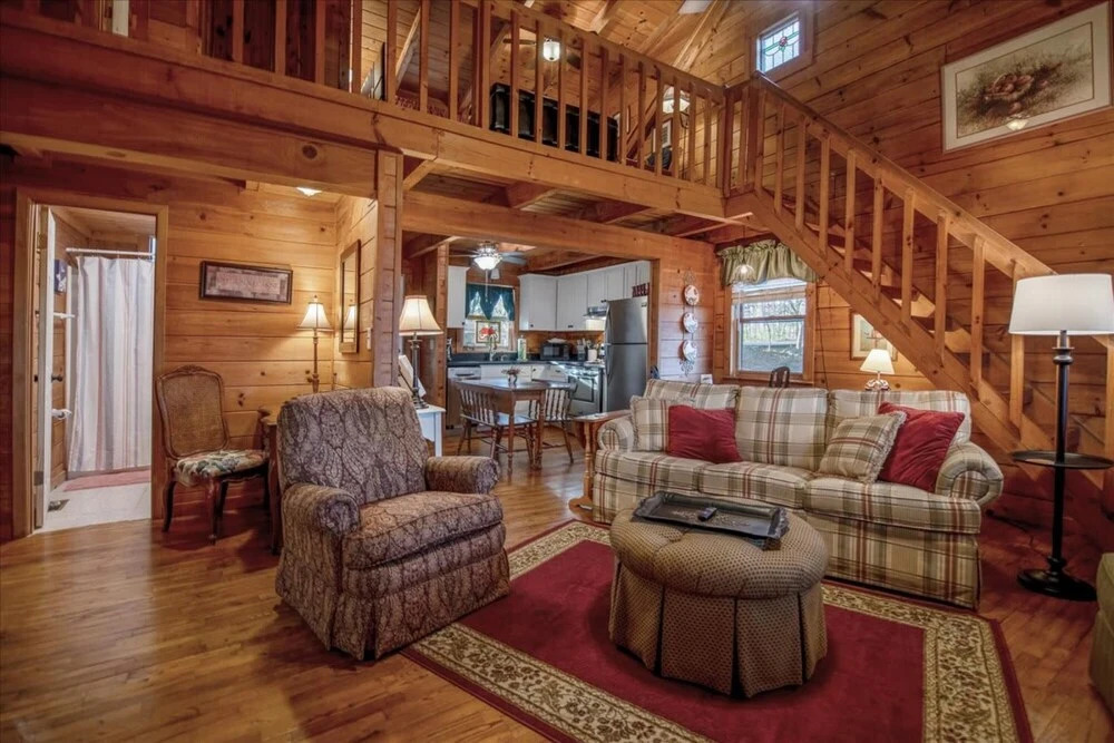 Applewood Cottage - Cozy log Cabin in the Serene Woodlands of Coosawattee